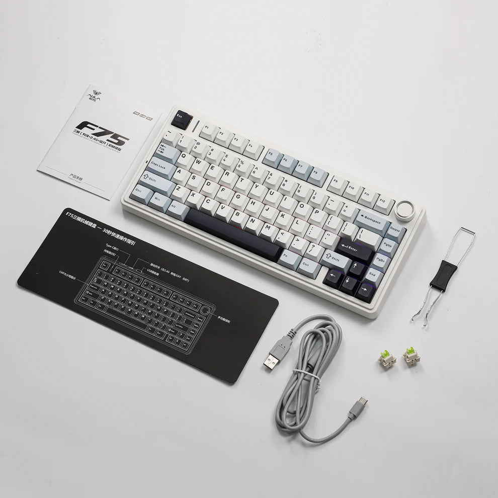 Aula F75 75% Gasket Wireless Mechanical Keyboard