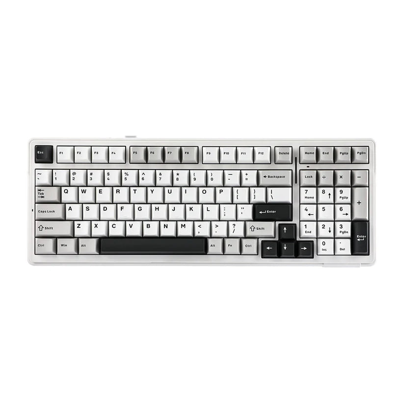 AULA F99 Gasket Mechanical Keyboard Wireless Tri-Mode (BT/2.4G/Wired), Gasket Structure