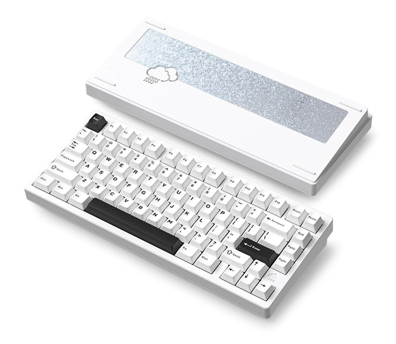 WOBKEY Rainy75 Trimode Wireless Mechanical Keyboard