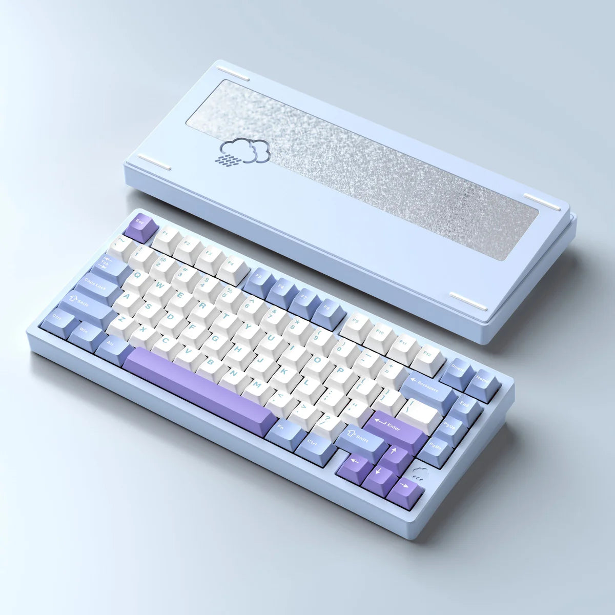 WOBKEY Rainy75 Trimode Wireless Mechanical Keyboard