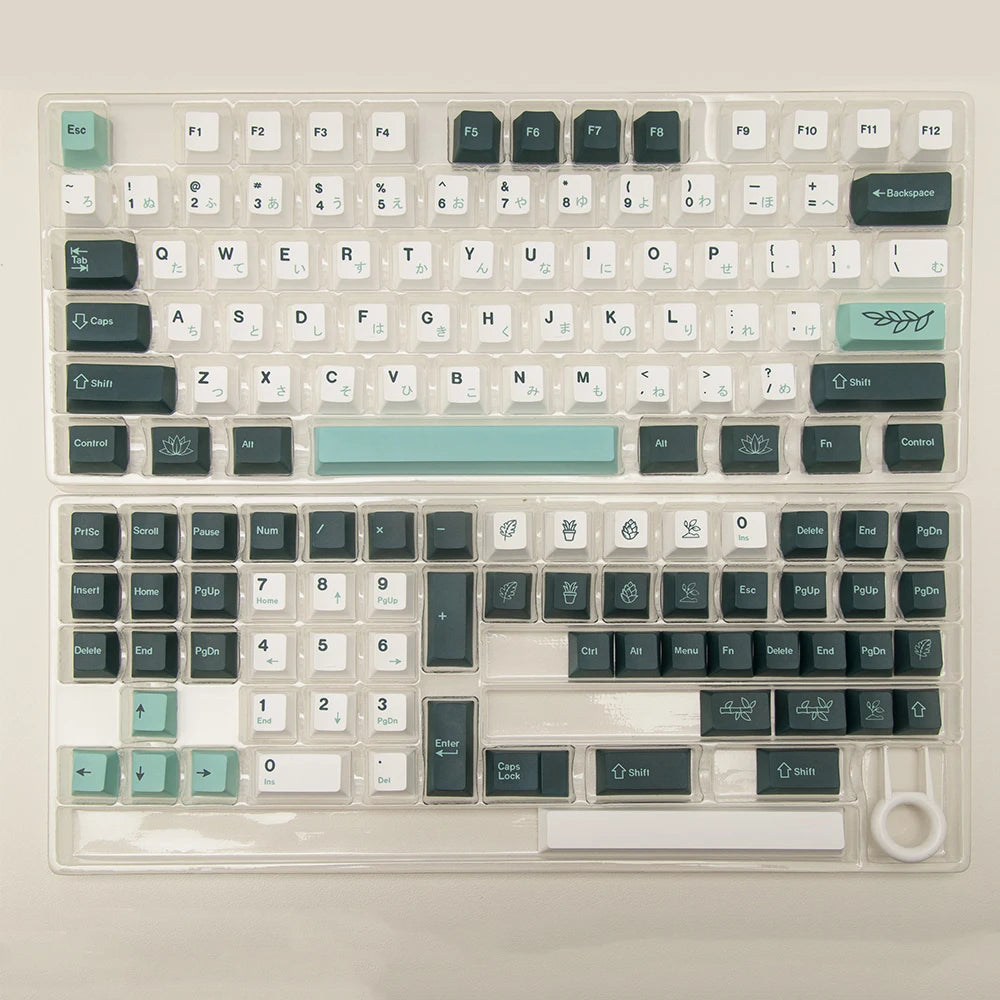 GMK Botanical Garden PBT Doubleshot Keycaps (Clones)