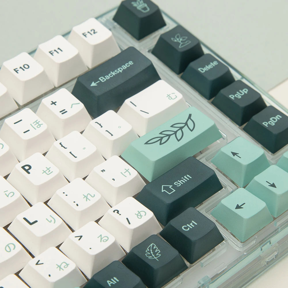 GMK Botanical Garden PBT Doubleshot Keycaps (Clones)