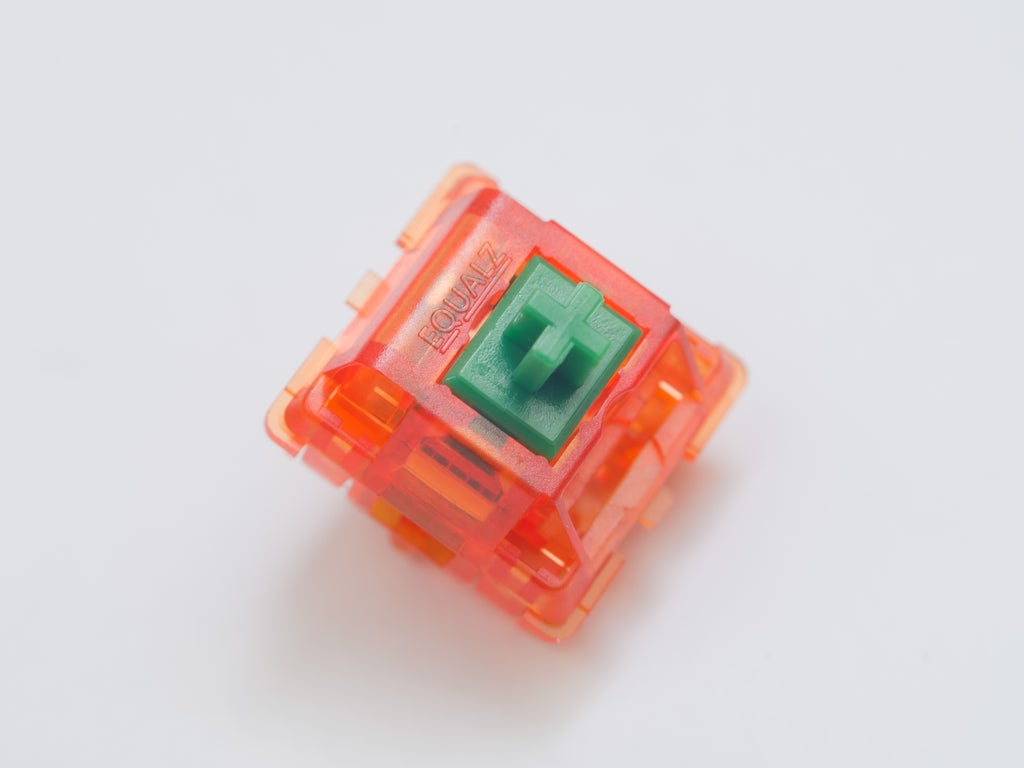 C³EQUALZ X TKC DARK GREEN TANGERINE SWITCHES