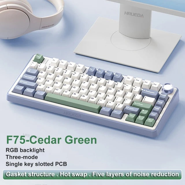 Aula F75 75% Gasket Wireless Mechanical Keyboard