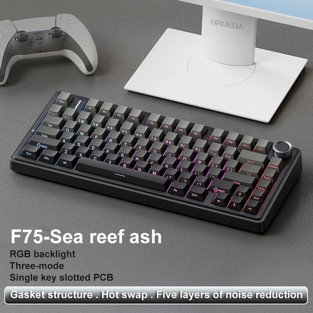 Aula F75 75% Gasket Wireless Mechanical Keyboard