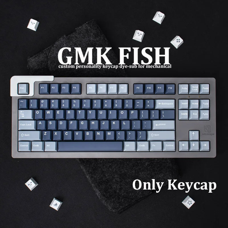 GMK Fishing MG ABS Doubleshot Keycaps (Clones)
