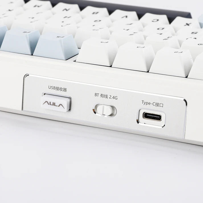 AULA F99 Gasket Mechanical Keyboard Wireless Tri-Mode (BT/2.4G/Wired), Gasket Structure