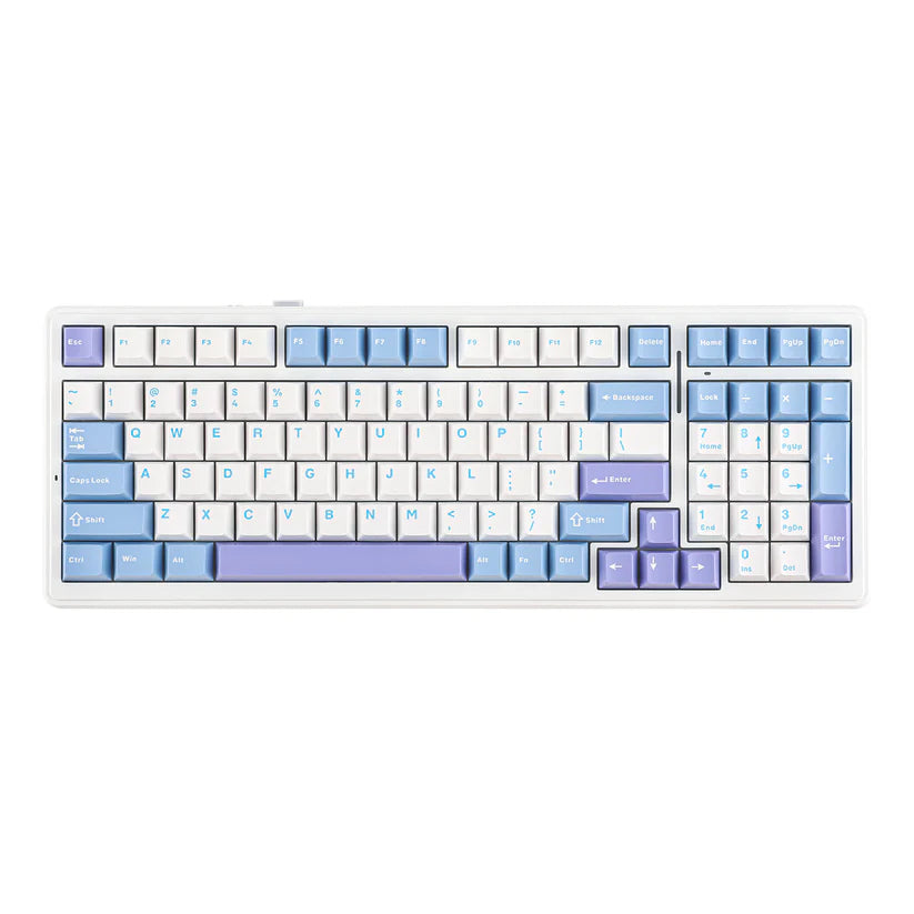 AULA F99 Gasket Mechanical Keyboard Wireless Tri-Mode (BT/2.4G/Wired), Gasket Structure