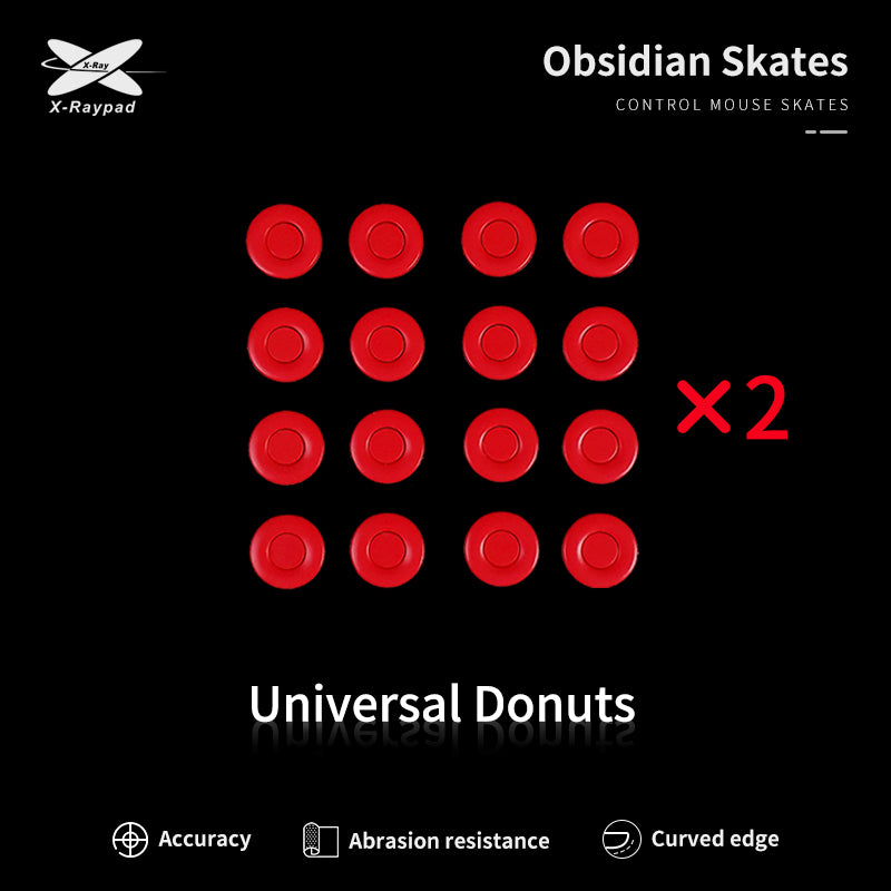 Xraypad Obsidian DIY Mouse Skates – Universal Donuts