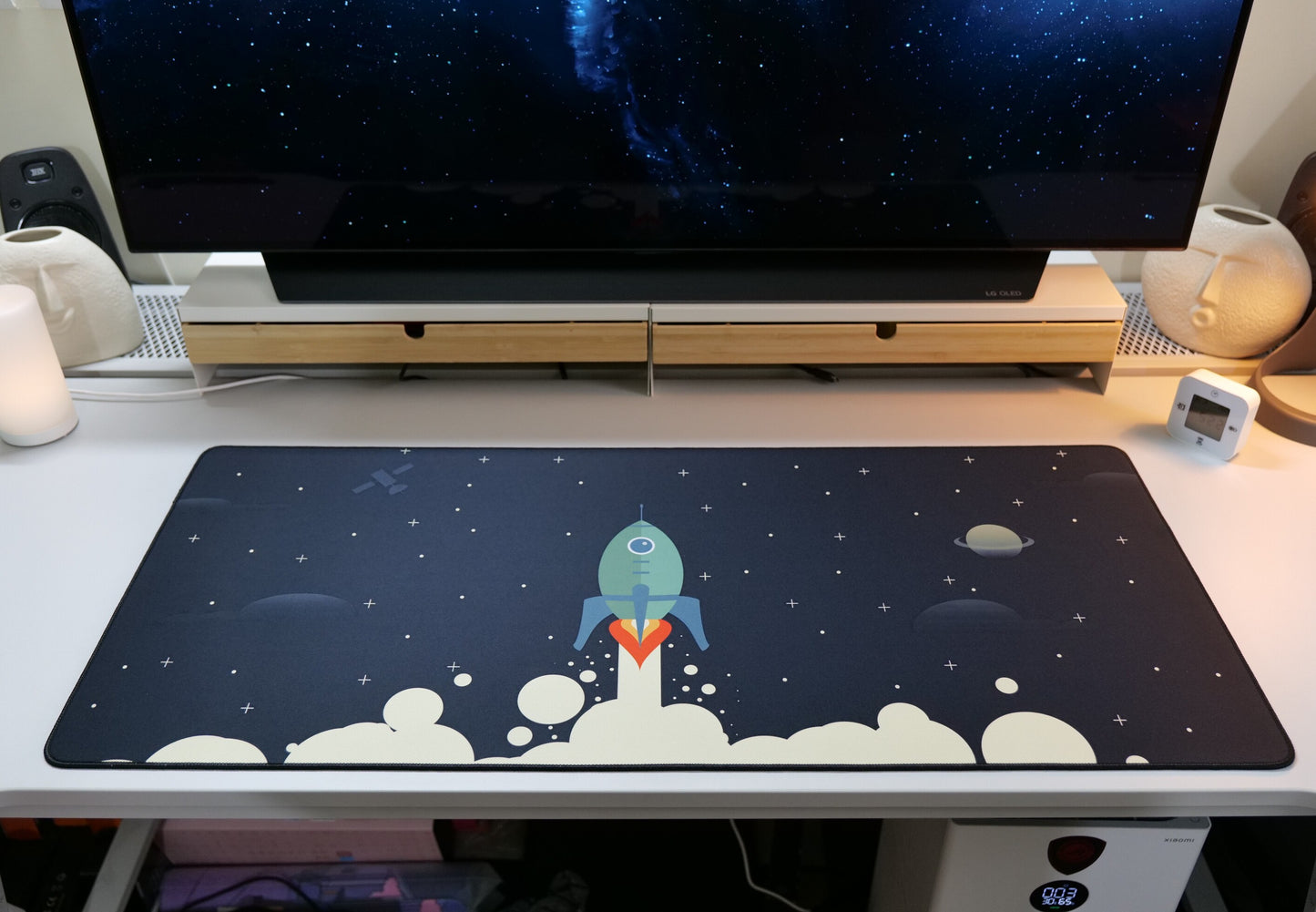 ClickyDuck Cosmic Voyager Deskmat/Mousepad