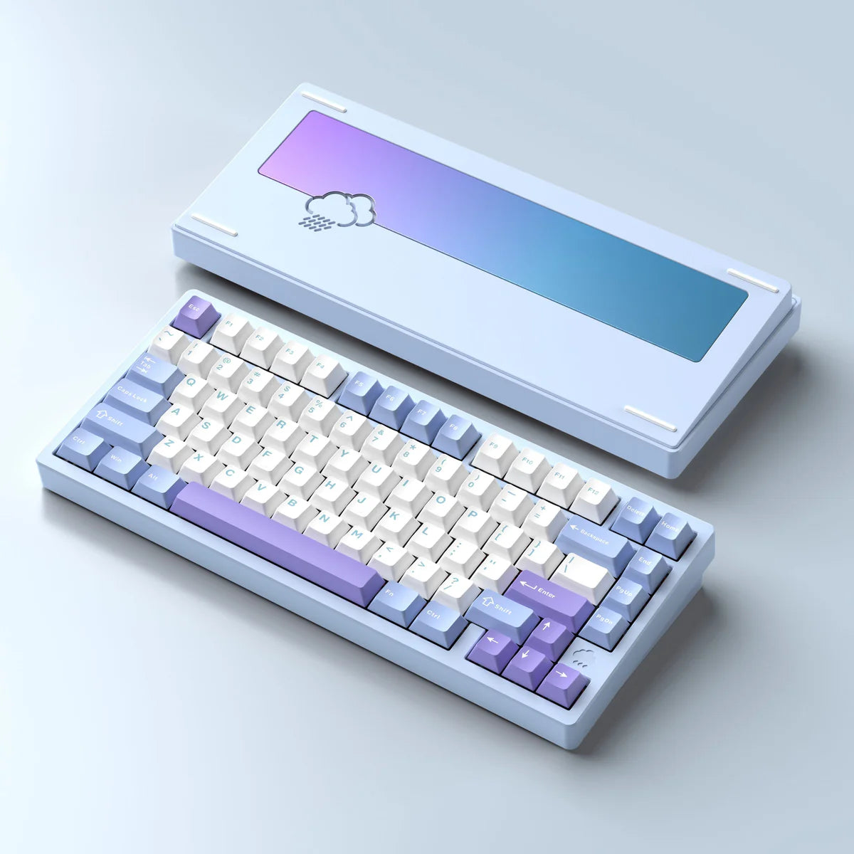 WOBKEY Rainy75 Trimode Wireless Mechanical Keyboard