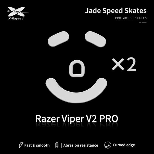 Xraypad Jade Skates For Razer Viper V2 Pro