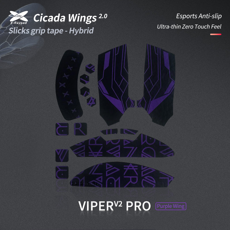 Xraypad Cicada Wings V2 Slicks Viper V2 Pro